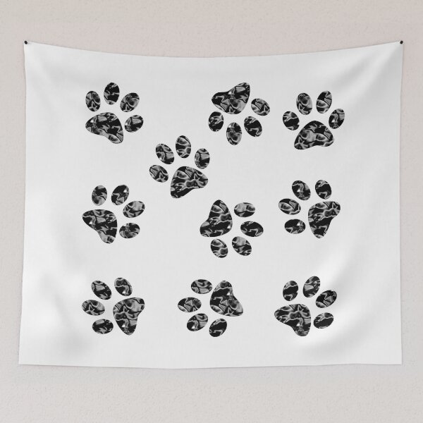 Item preview, Cute Little Paws - Pattern Design 5 designed and sold by art-by-shadab.