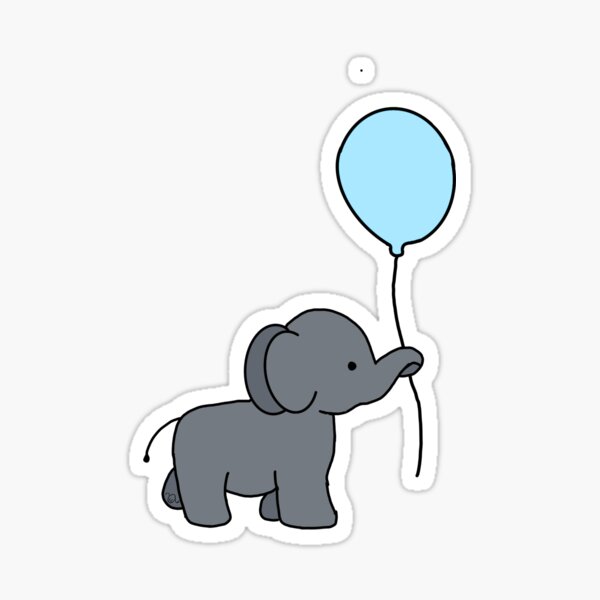 Free Free 295 Elephant With Balloon Svg SVG PNG EPS DXF File