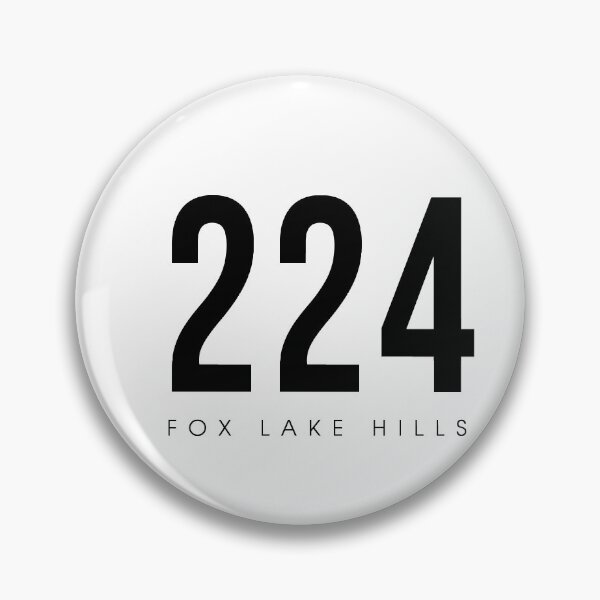 Item preview, Fox Lake Hills, IL - 224 Area Code design designed and sold by CartoCreative.