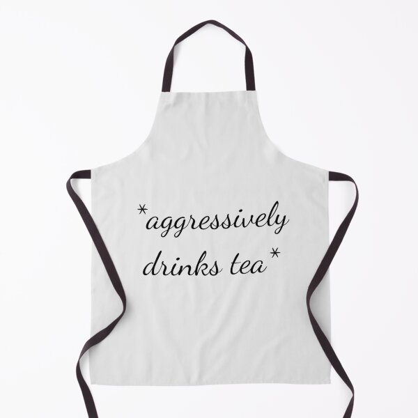Item preview, Aggressively Drinks Tea Sticker designed and sold by JulianoZn97.