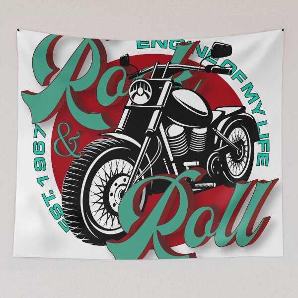 Item preview, Rock and roll engine of my life designed and sold by Tinytshirt.