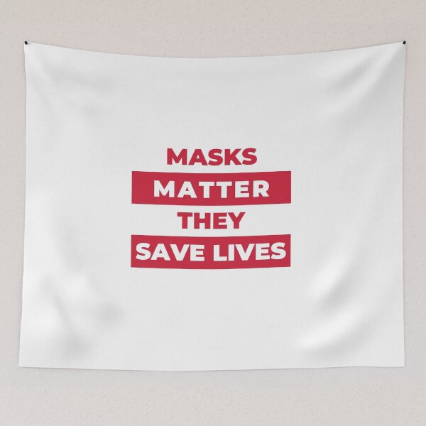 Item preview, Masks matter they save lives designed and sold by hachemi riadh.