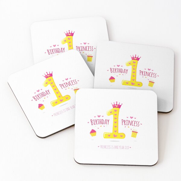 Item preview, 1st birthday princess design designed and sold by thecakeseries.