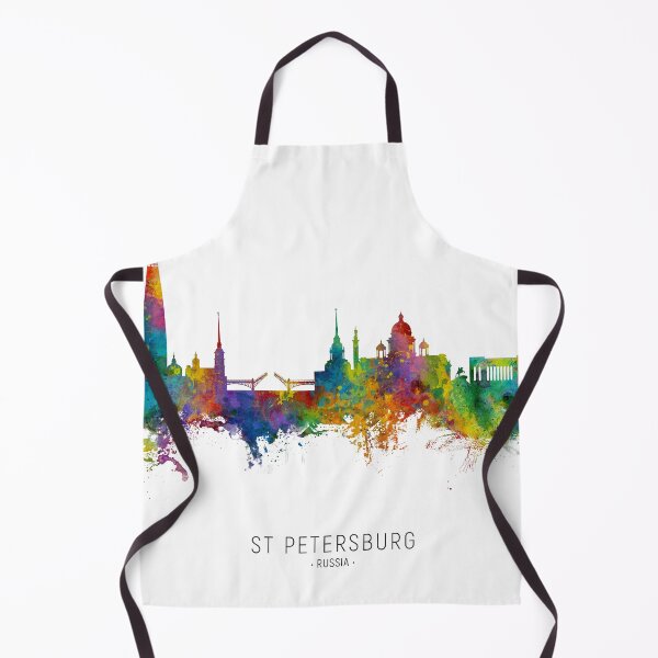 Item preview, St Petersburg Russia Skyline designed and sold by ArtPrints.