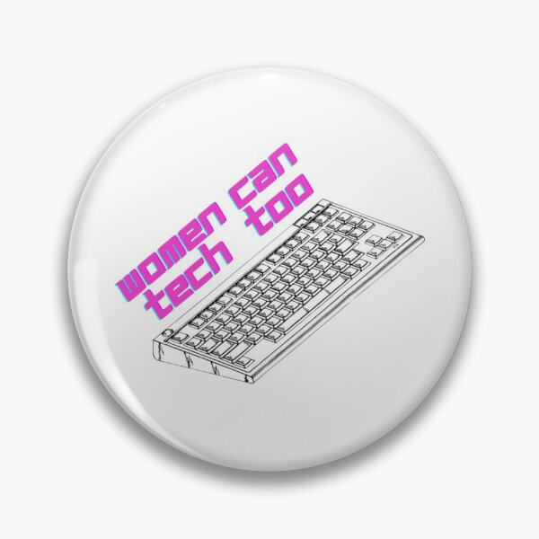 Steminist Women In Tech (STEM) Pin