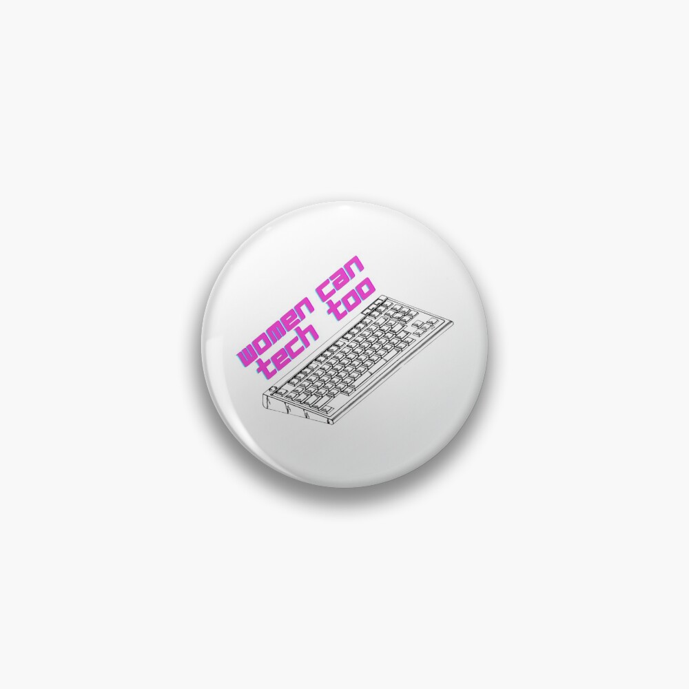 Steminist Women In Tech (STEM) Pin