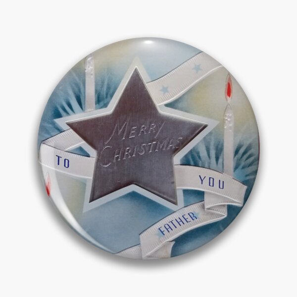 Item preview, Merry Christmas Dad In Vintage Blue designed and sold by MHirose.