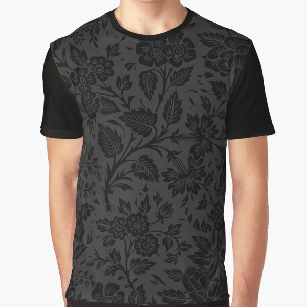 Black Garden Graphic T-Shirt