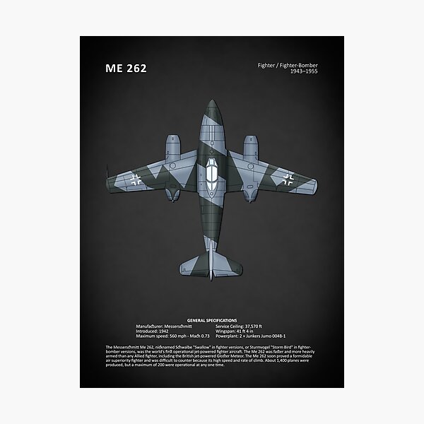 Item preview, The ME 262 Jet Fighter designed and sold by rogue-design.