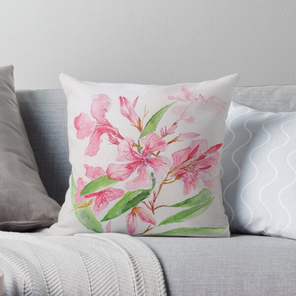Laurier Rose Coussin