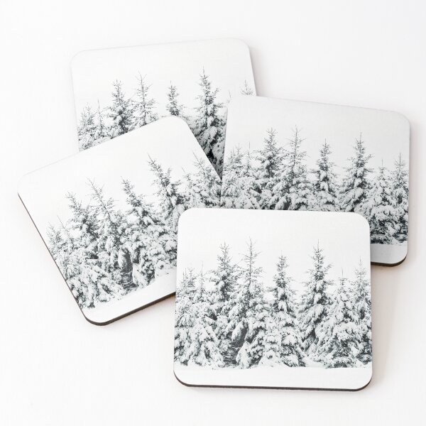 Item preview, Snow Porn // Misty Moody Foggy Milky Winter Wonderland Forest With Cascadia Trees Covered In Magic Fog designed and sold by Tordis Kayma.