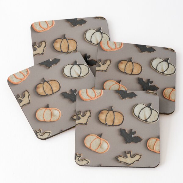 Item preview, Bats and pumpkins designed and sold by stepstogreen.
