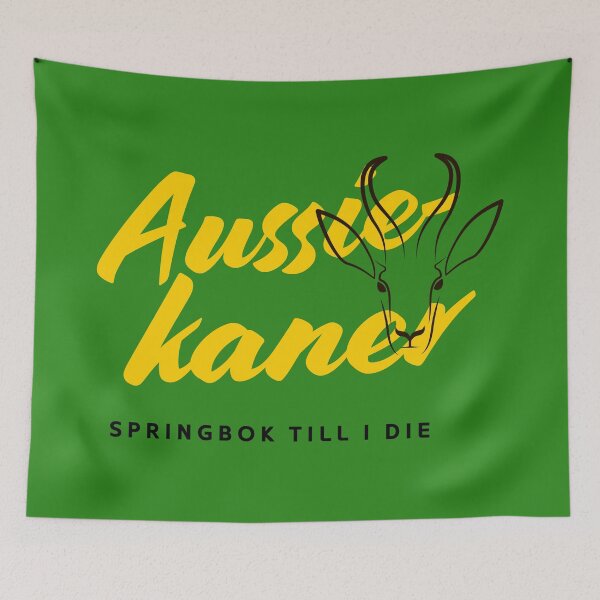 Item preview, Ausiekaner - Springbok Supporter designed and sold by arendbotha.