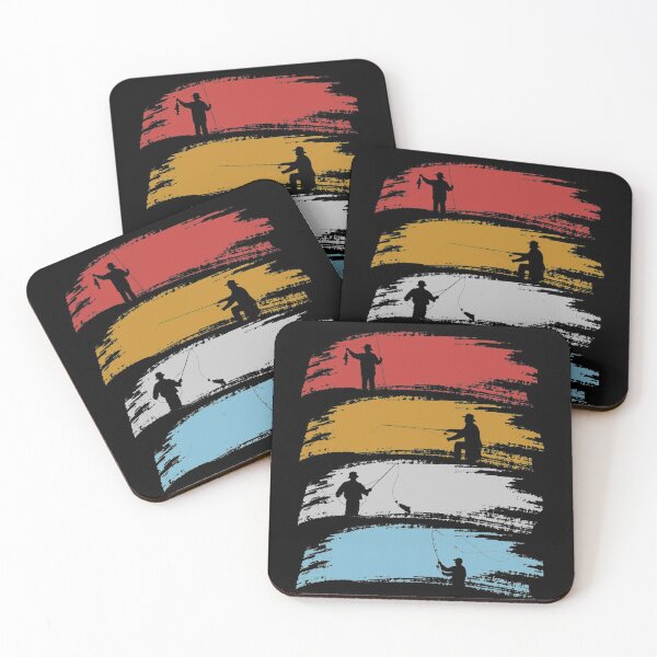 Item preview, Fishing Angling Fishermen Fish Retro Vintage Gift designed and sold by Space Art.