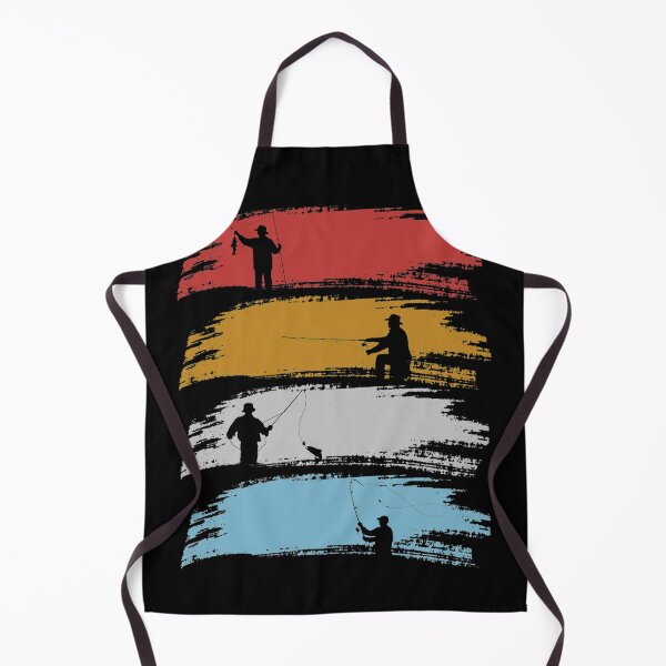 Item preview, Fishing Angling Fishermen Fish Retro Vintage Gift designed and sold by Space Art.