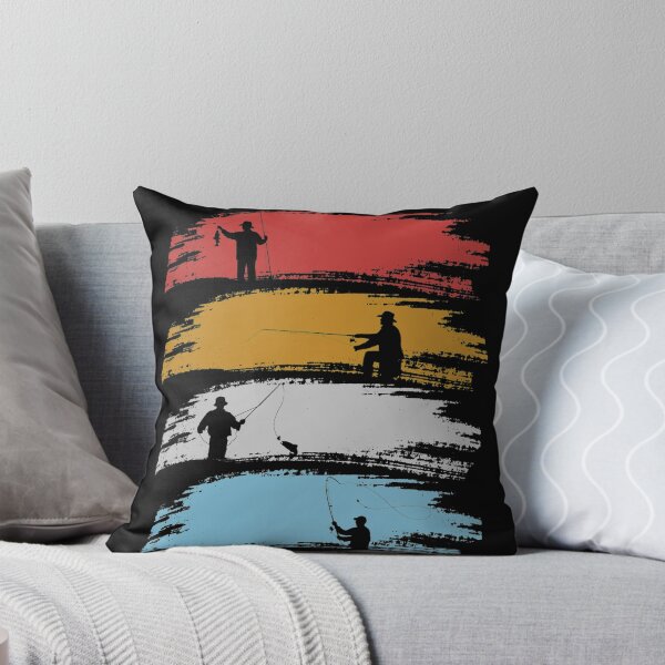 Item preview, Fishing Angling Fishermen Fish Retro Vintage Gift designed and sold by Space Art.