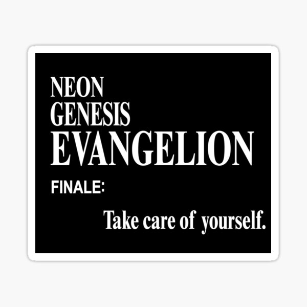 Neon Genesis Evangelion Finale Sticker