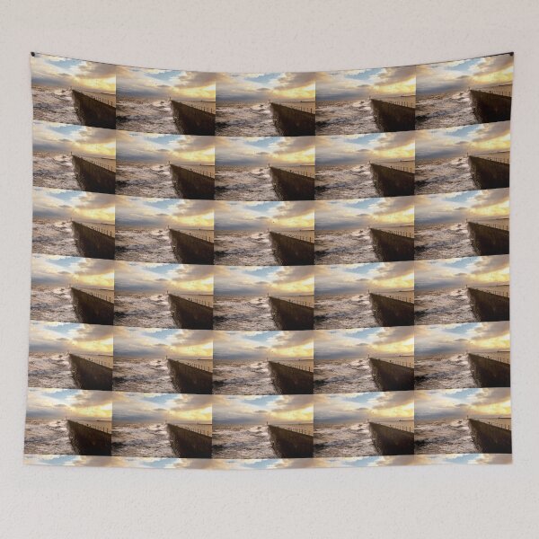 Item preview, Stormy weather at Tynemouth Pier designed and sold by Violaman.