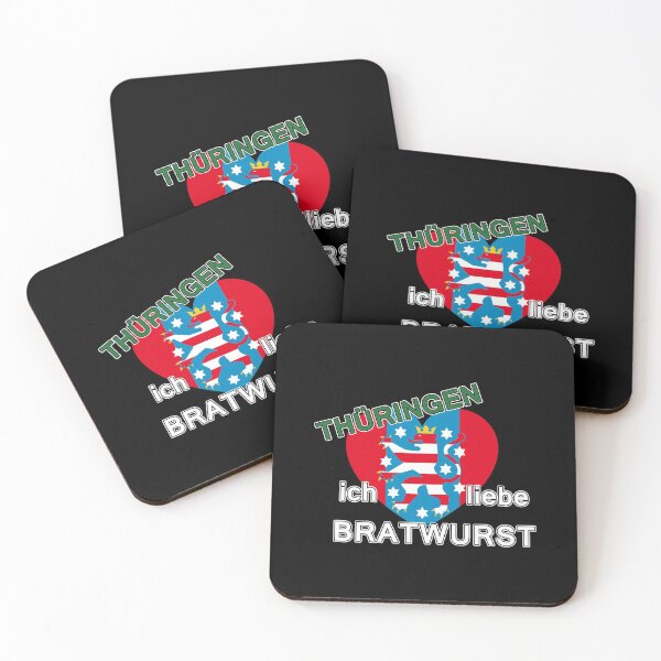 Item preview, Thuringia - I love bratwurst designed and sold by shirt-planet.