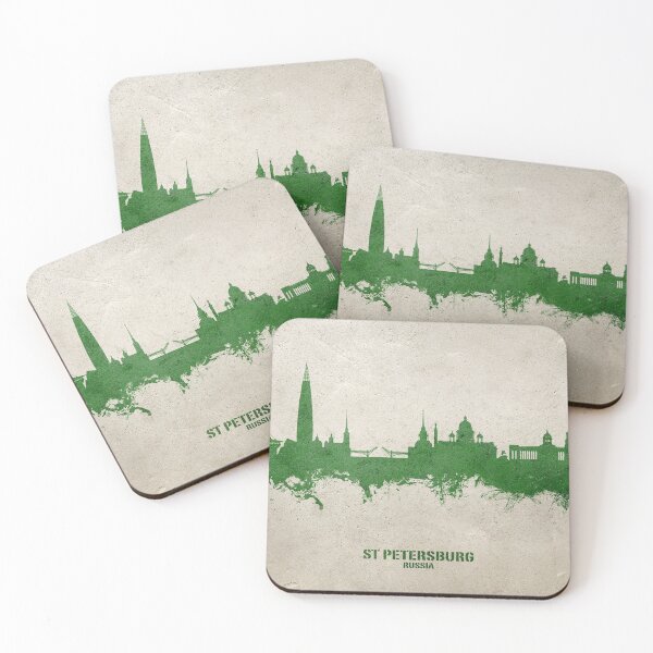 Item preview, St Petersburg Russia Skyline designed and sold by ArtPrints.