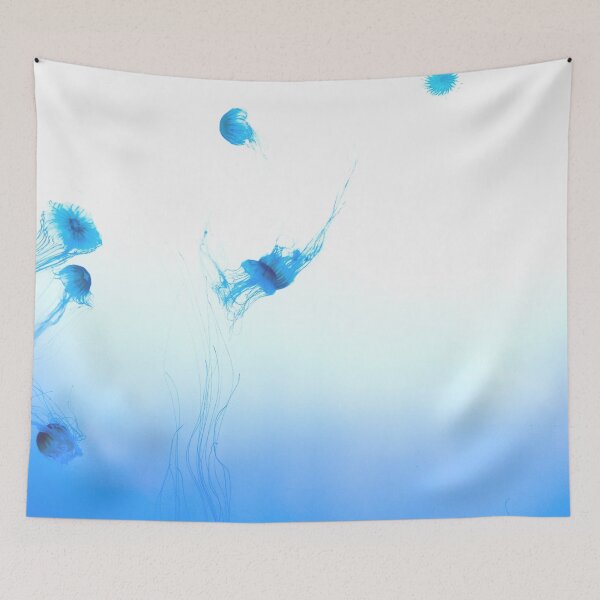 Item preview, Blue Ocean Sea Jellyfish designed and sold by IamTrending.