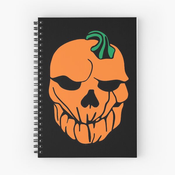 Item preview, Orange Pumpkin Head Skull designed and sold by Trace1234.