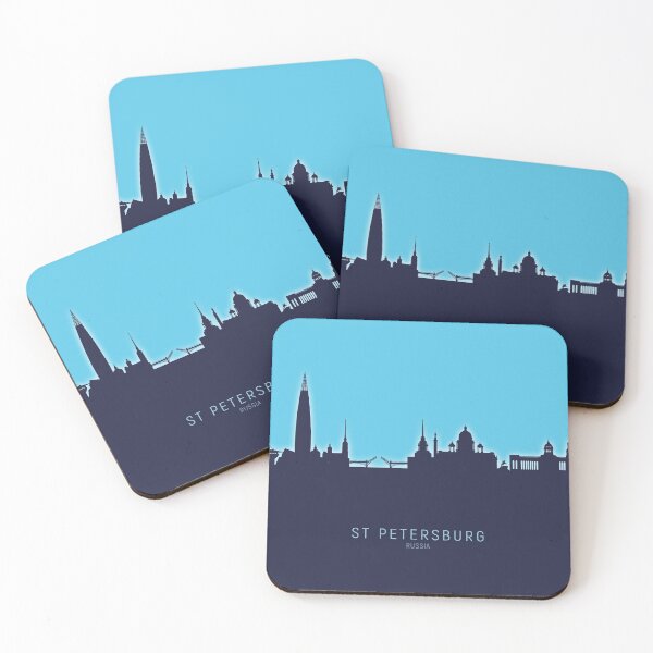Item preview, St Petersburg Russia Skyline designed and sold by ArtPrints.