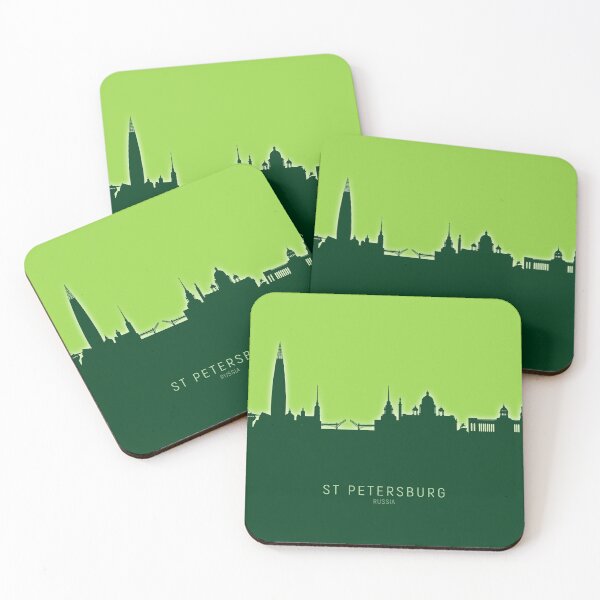 Item preview, St Petersburg Russia Skyline designed and sold by ArtPrints.