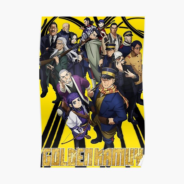 Golden Kamuy Posters Redbubble