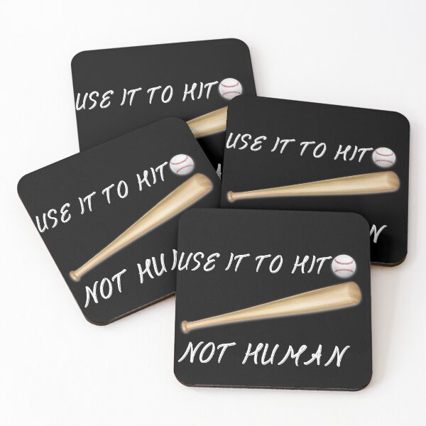 Item preview, new baseball funny design hit the ball not human for baseball players  designed and sold by sfcompany.