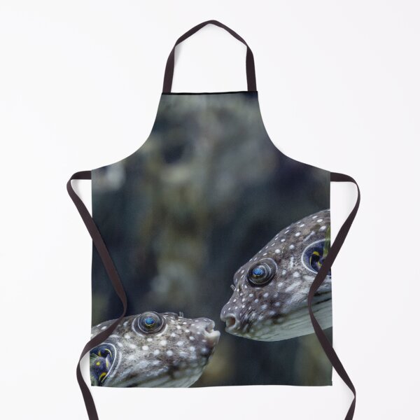 Item preview, White-Spotted Puffer Fish Kissing designed and sold by greg5000.