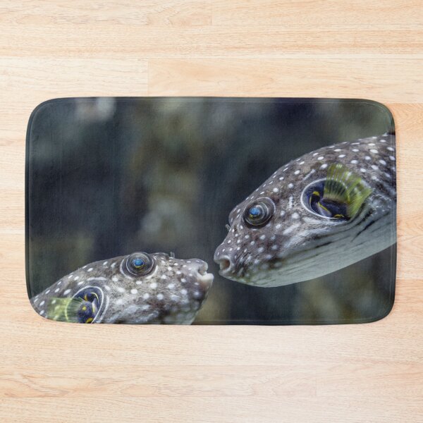 Item preview, White-Spotted Puffer Fish Kissing designed and sold by greg5000.