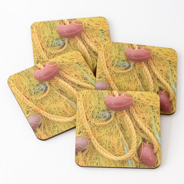 Item preview, Nylon fishing net with red floats designed and sold by Jenny Burrows.