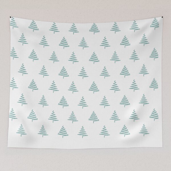 Item preview, green fir tree pattern designed and sold by Nicole Bleck.