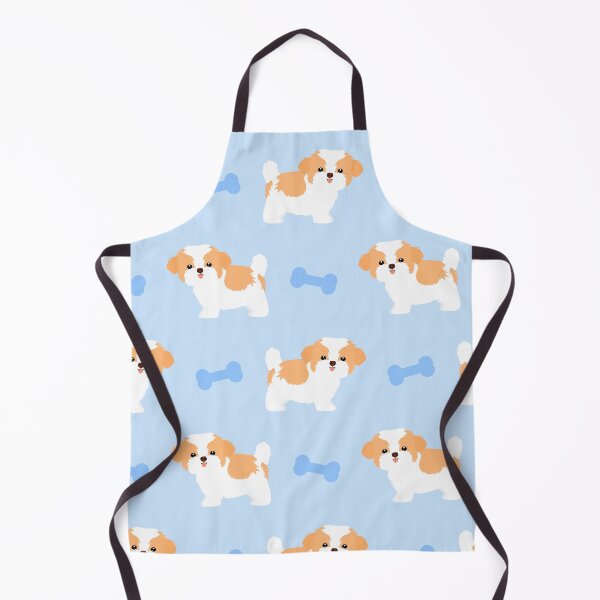 Item preview, Cute Shih Tzu Puppy - Blue designed and sold by Lulupainting.