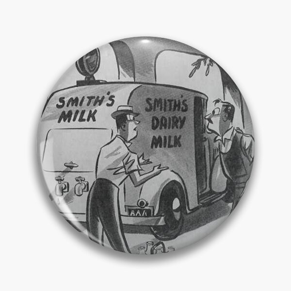 Item preview, I pressed the Horn and it went moo -    Cartoon Vintage illustration designed and sold by Vintage Designs +.