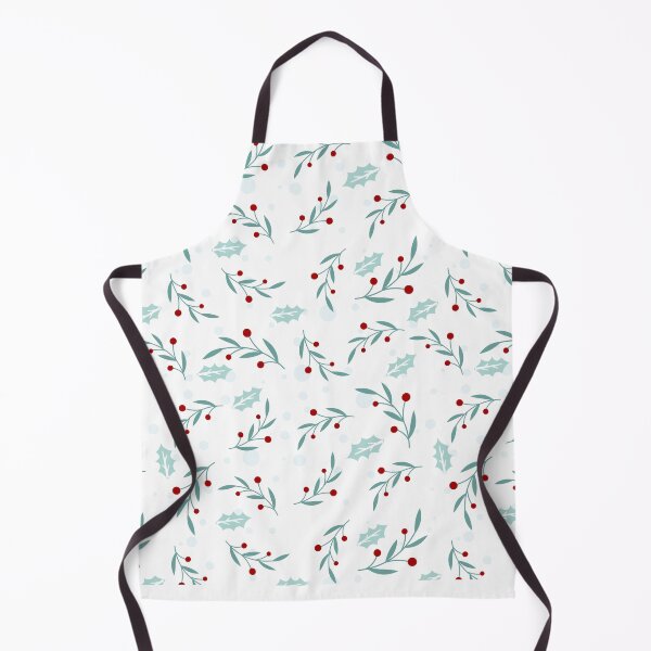 Item preview, drawn mistletoe branches designed and sold by Nicole Bleck.