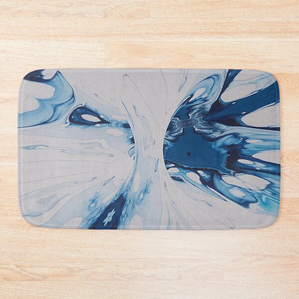 Item preview, Snow and Ice Abstract Painting designed and sold by KiwiArtistDK.