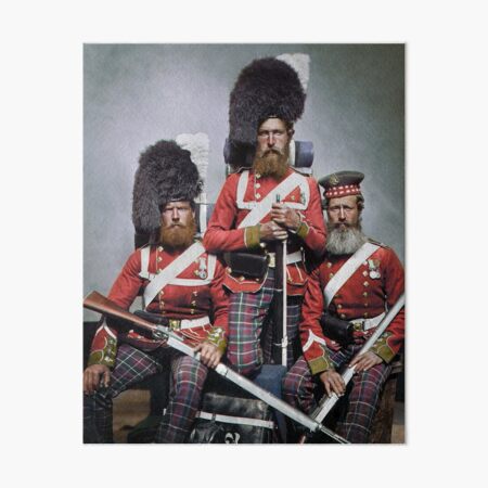 Item preview, 72 Highlanders, Crimean War, 1850s. designed and sold by Marina Amaral.