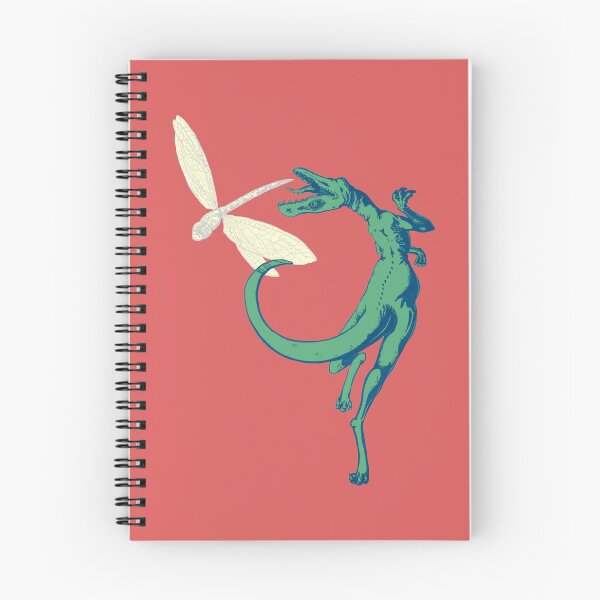 Item preview, Dino's Dragonfly Dinner - Green Blue Edition designed and sold by Spammabelle.