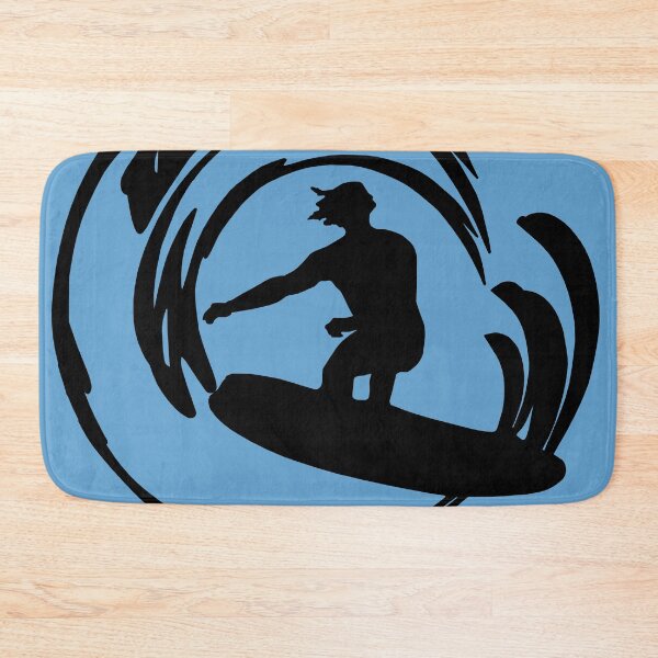 Item preview, Black and White Surfer Dude designed and sold by Trace1234.