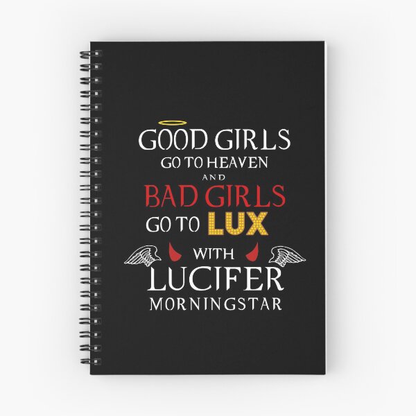 Item preview,  Lucifer - Bad Girls Go To Lux With Lucifer Morningstar Funny Quote designed and sold by silverhexagon.