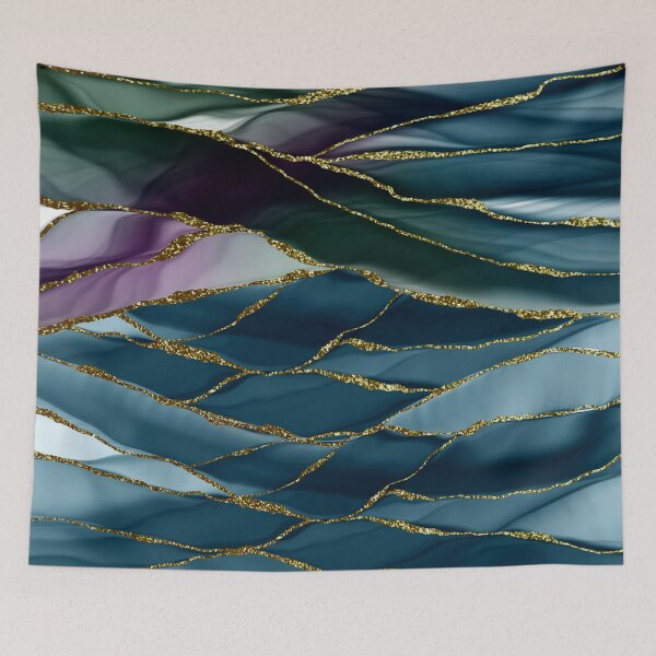 Item preview, Evening Glow Faux Marble Landscapes 1 designed and sold by MysticMarble.