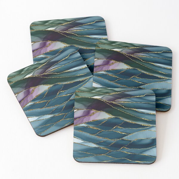 Item preview, Evening Glow Faux Marble Landscapes 1 designed and sold by MysticMarble.