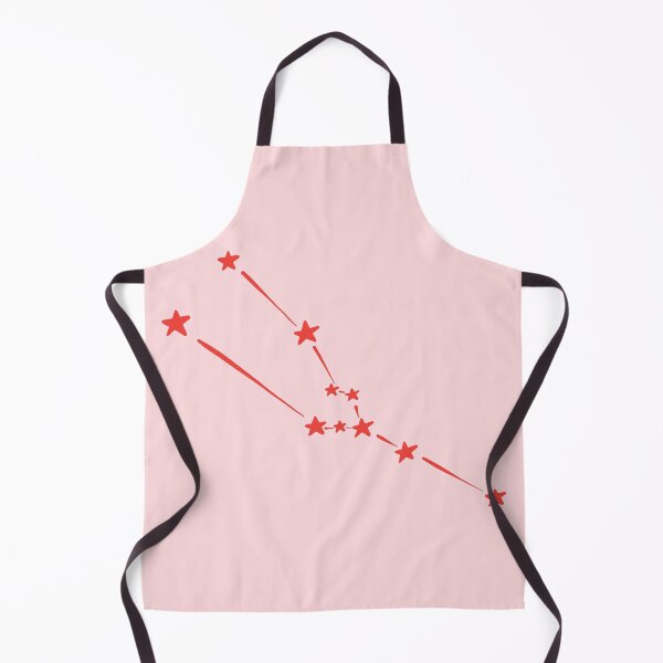 Item preview, minimalist taurus constellation in red and pink designed and sold by neopop.