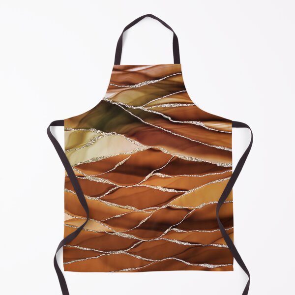 Item preview, Hot Desert Day Faux Marble Agate Landscape designed and sold by MysticMarble.