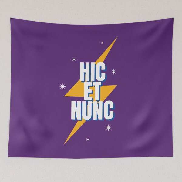 Item preview, Hic Et Nunc (Here and Now) designed and sold by StoicStyle.