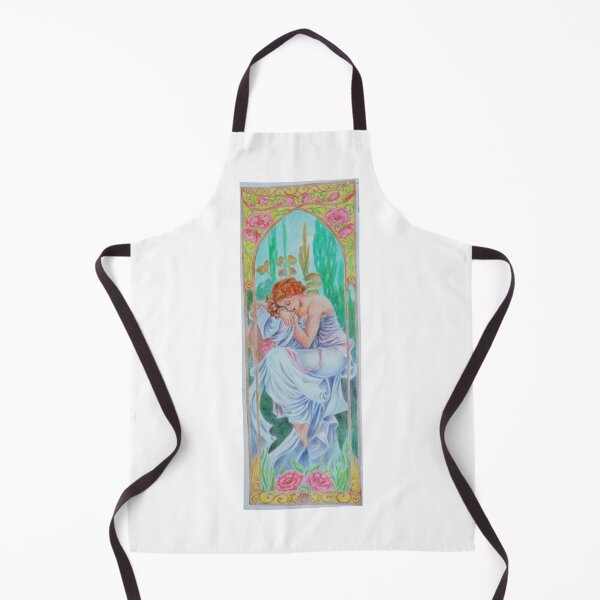 Item preview, Beautiful Dreamer , inspired by Mucha designed and sold by Francesca Romana Brogani.