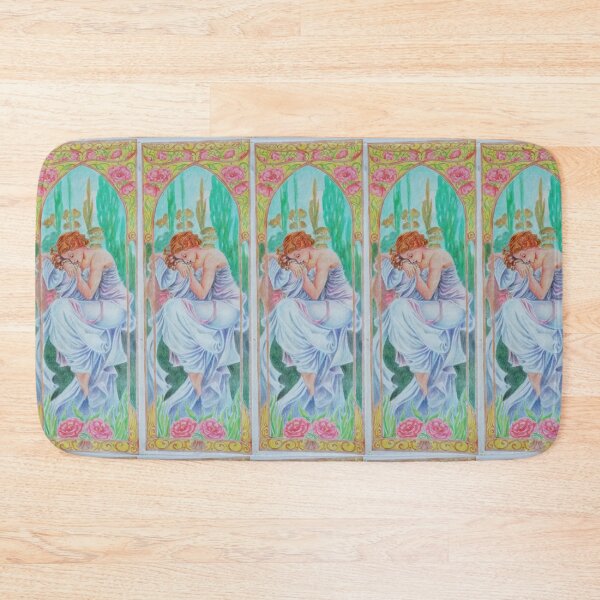 Item preview, Beautiful Dreamer , inspired by Mucha designed and sold by Francesca Romana Brogani.
