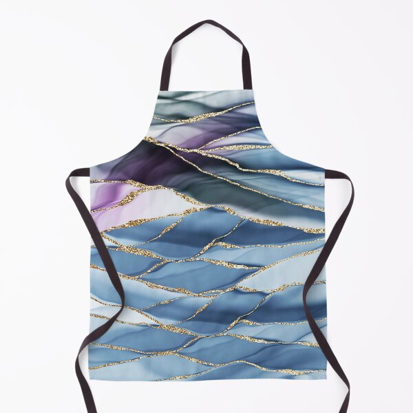 Item preview, Ocean Blue Mermaid Faux Marble Landscapes designed and sold by MysticMarble.